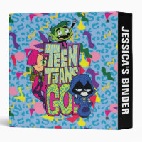 Teen Titans Go!, Girls Girls Animal Print Logo T-Shirt