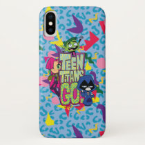 Teen Titans Go! | "Girls Girls" Animal Print Logo iPhone X Case