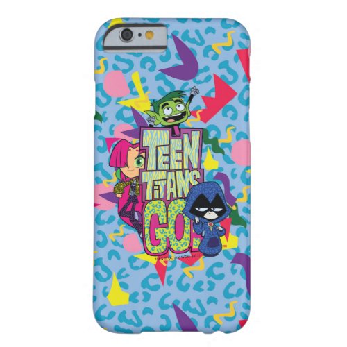 Teen Titans Go  Girls Girls Animal Print Logo Barely There iPhone 6 Case