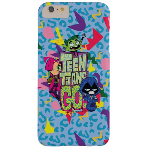 Teen Titans Go  Girls Girls Animal Print Logo Barely There iPhone 6 Plus Case
