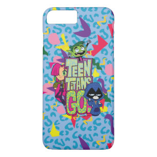 Teen Titans Go! "Girls Girls" Animal Print Logo iPhone 8 Plus/7 Plus Case
