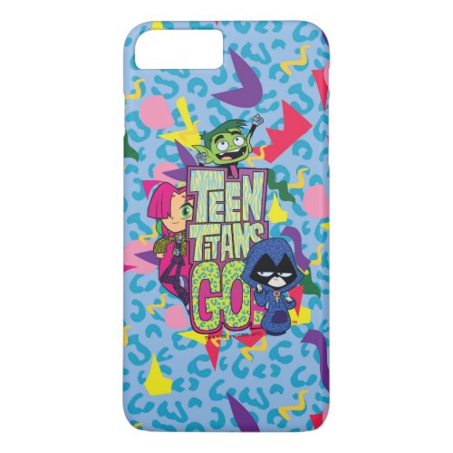 Teen Titans Go  Girls Girls Animal Print Logo iPhone 8 Plus7 Plus Case