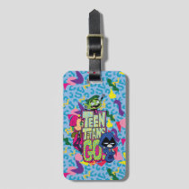 Teen Titans Go! | "Girls Girls" Animal Print Logo Luggage Tag