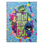 Teen Titans Go! | "Girls Girls" Animal Print Logo Notebook
