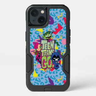 Teen Titans Go! "Girls Girls" Animal Print Logo iPhone 13 Case