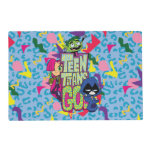 Teen Titans Go! | "Girls Girls" Animal Print Logo Placemat