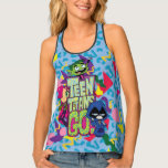 Teen Titans Go! | "Girls Girls" Animal Print Logo Tank Top