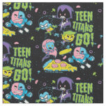 Teen Titans Go! | Gnarly 90's Pizza Graphic Fabric