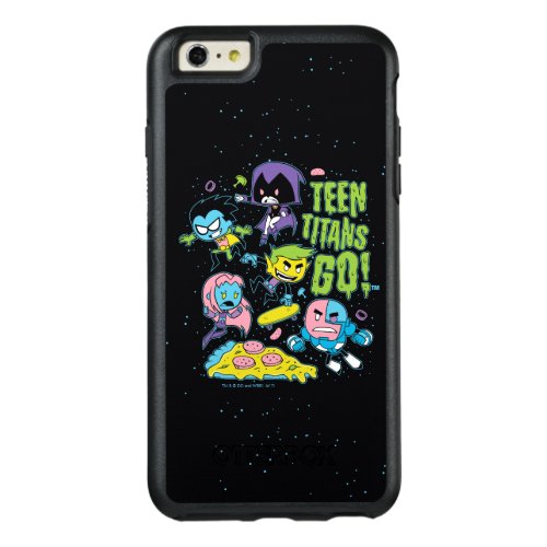 Teen Titans Go  Gnarly 90s Pizza Graphic OtterBox iPhone 66s Plus Case
