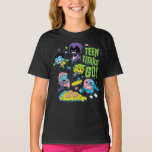 Teen Titans Go! | Gnarly 90's Pizza Graphic T-Shirt
