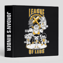 Teen Titans Go! | League of Legs 3 Ring Binder