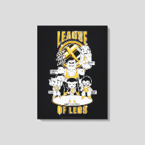 Teen Titans Go! | League of Legs Canvas Print