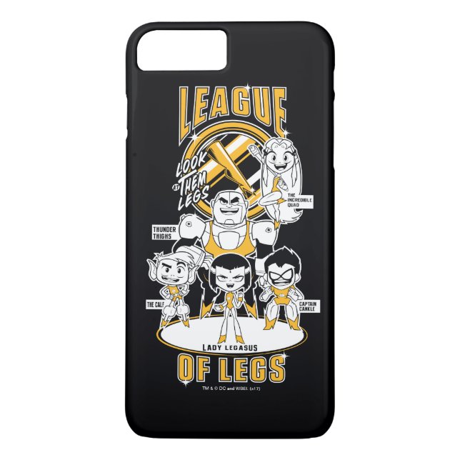 Teen Titans Go! | League of Legs Case-Mate iPhone Case (Back)