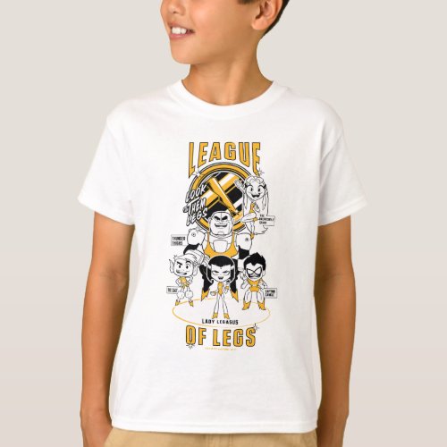 Teen Titans Go  League of Legs T_Shirt