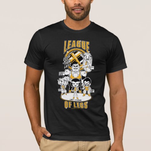 Teen Titans Go  League of Legs T_Shirt