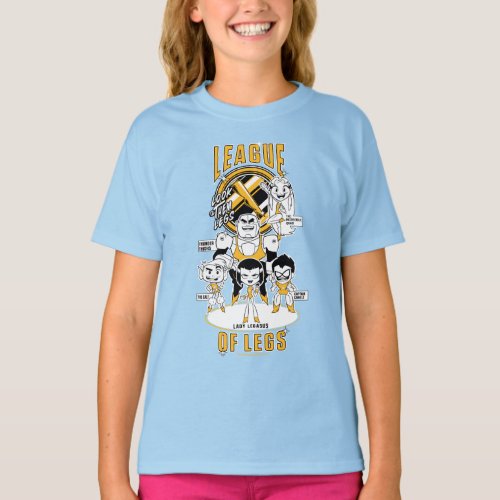 Teen Titans Go  League of Legs T_Shirt