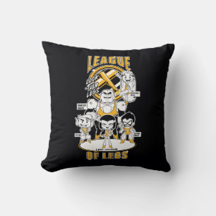 Teen Titans Go! League of Legs Throw Pillow