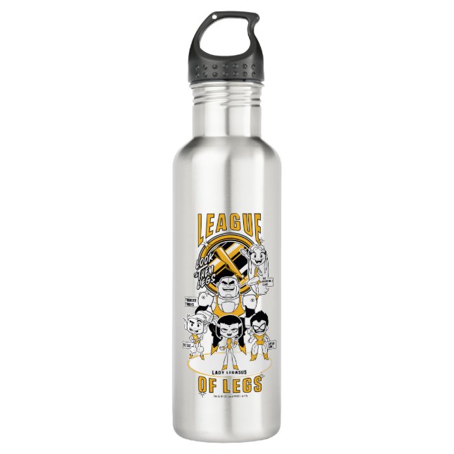 Teen Titans Go! | League of Legs Water Bottle (Front)