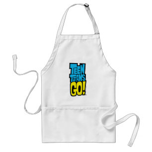 Teen Titans Go! Logo Adult Apron