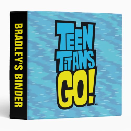 Teen Titans Go  Logo Binder