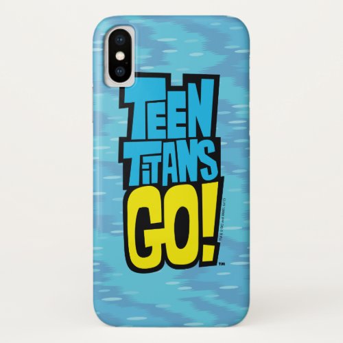 Teen Titans Go  Logo iPhone X Case