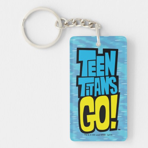 Teen Titans Go  Logo Keychain