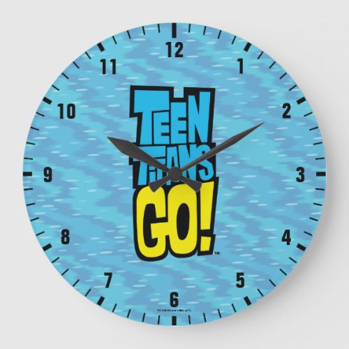 Teen Titans Go  Logo Large Clock