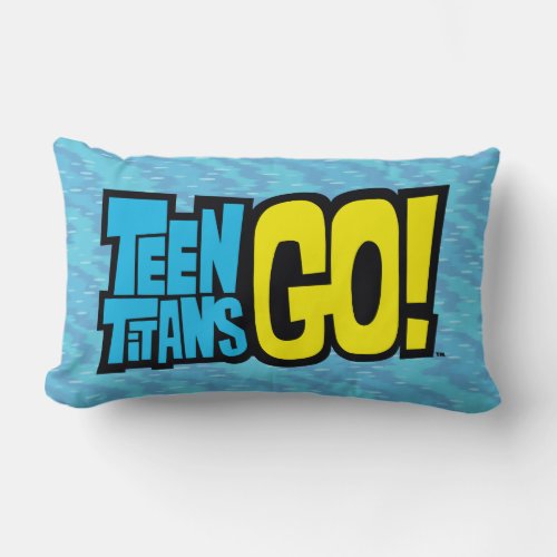 Teen Titans Go  Logo Lumbar Pillow