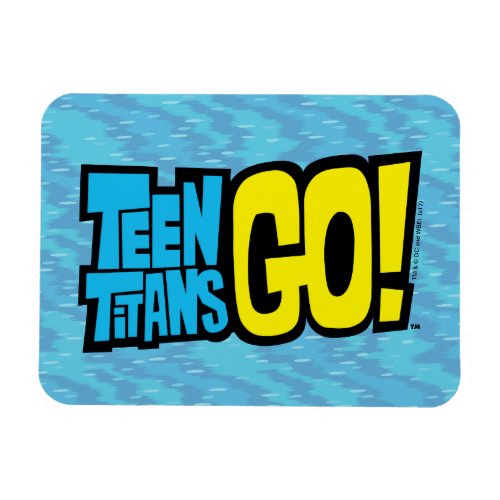 Teen Titans Go  Logo Magnet
