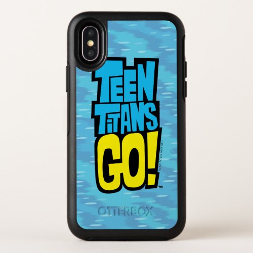 Teen Titans Go  Logo OtterBox Symmetry iPhone X Case