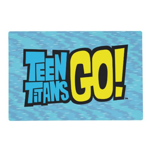 Teen Titans Go  Logo Placemat