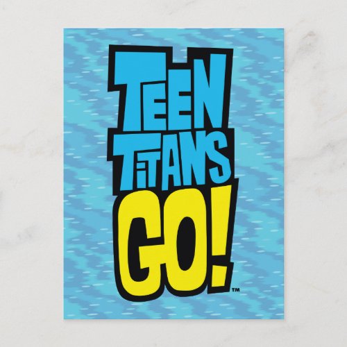 Teen Titans Go  Logo Postcard