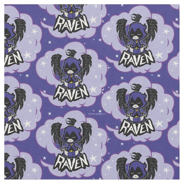 Teen Titans Go! | Raven Attack Fabric (Close Up)
