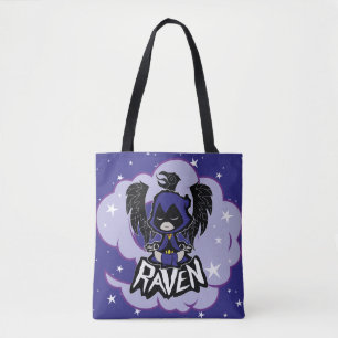 Teen Titans Go! Raven Attack Tote Bag