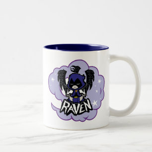 Teen Titans Go!   Raven Attack Two-Tone Coffee Mug