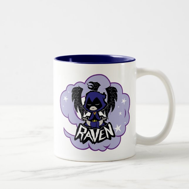 Teen Titans Go! | Raven Attack Two-Tone Coffee Mug (Right)