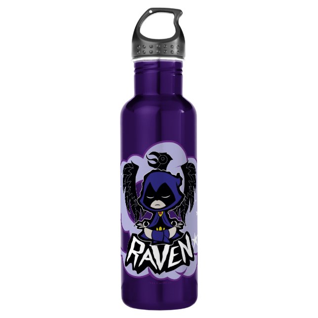 Teen Titans Go! | Raven Attack Water Bottle (Front)