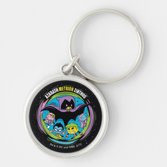 Teen Titans Go! | Raven "Azarath Metrion Zinthos" Keychain (Front)