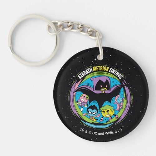 Teen Titans Go  Raven Azarath Metrion Zinthos Keychain