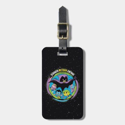 Teen Titans Go  Raven Azarath Metrion Zinthos Luggage Tag