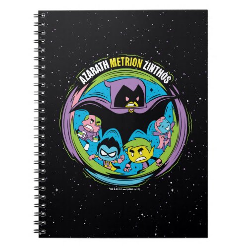 Teen Titans Go  Raven Azarath Metrion Zinthos Notebook