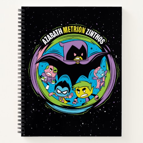 Teen Titans Go  Raven Azarath Metrion Zinthos Notebook