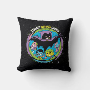 Teen Titans Go! Raven "Azarath Metrion Zinthos" Throw Pillow
