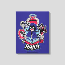 Teen Titans Go! | Raven Demonic Powers Graphic Canvas Print