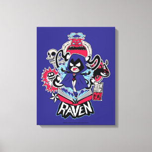 Teen Titans Go! Raven Demonic Powers Graphic Canvas Print