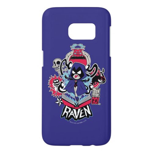 Teen Titans Go  Raven Demonic Powers Graphic Samsung Galaxy S7 Case