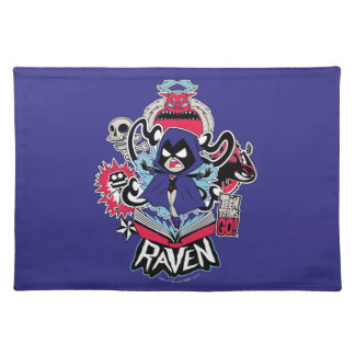 Teen Titans Go! | Raven Demonic Powers Graphic Cloth Placemat