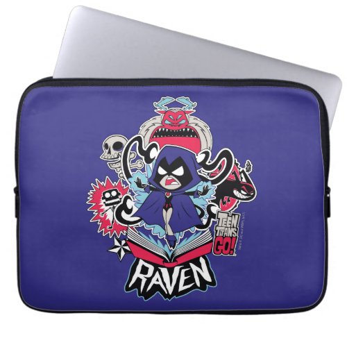 Teen Titans Go  Raven Demonic Powers Graphic Laptop Sleeve