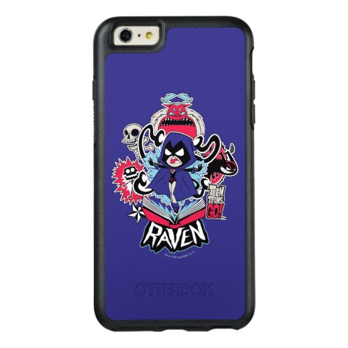 Teen Titans Go  Raven Demonic Powers Graphic OtterBox iPhone 66s Plus Case
