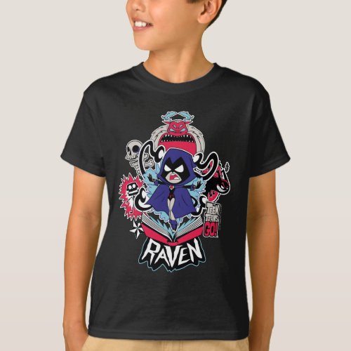 Teen Titans Go  Raven Demonic Powers Graphic T_Shirt